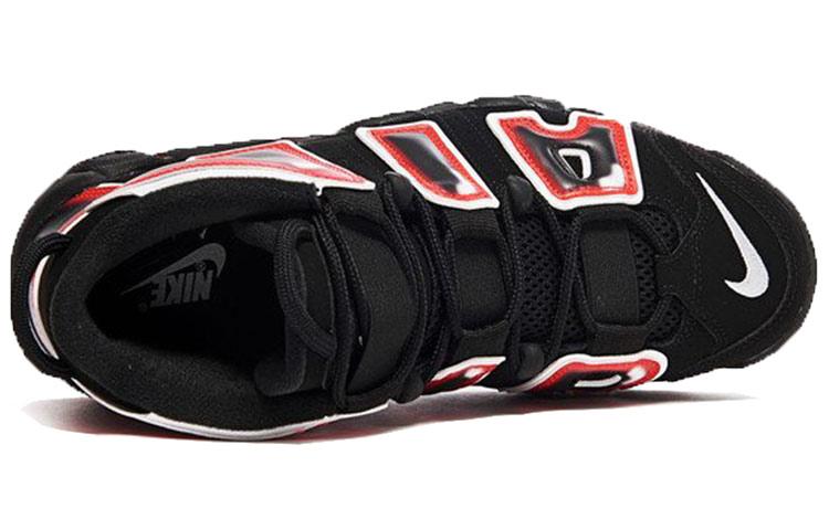 Nike Air More Uptempo Black White Laser Crimson купить в интернет-магазине Yoocart с быстрой доставкой по России.