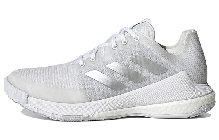 Adidas Crazyflight Volleyball Cloud White Silver Metallic Women's