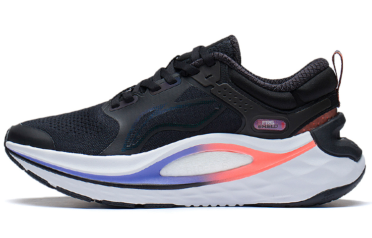 LiNing Furious Rider 6.0 Abrasion Resistant Breathable Support Rebound Low Top Running Shoes Women's Black