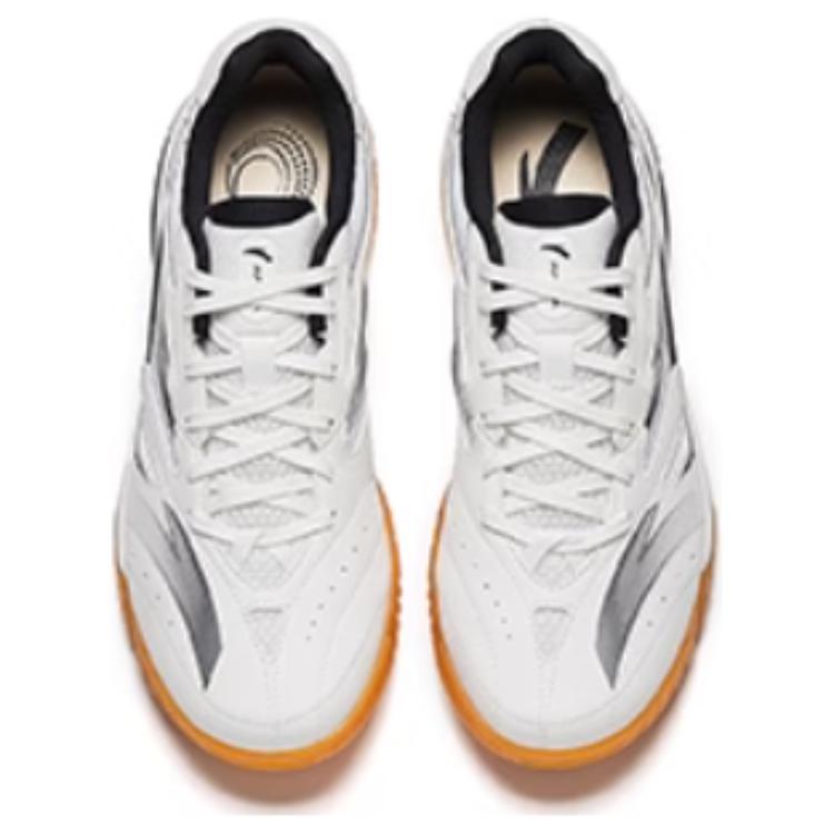 Anta Cushioning, Slip Resistant, And Abrasion Resistant Functionality Low top Unisex White Silver Black купить в интернет-магазине Yoocart с быстрой доставкой по России.