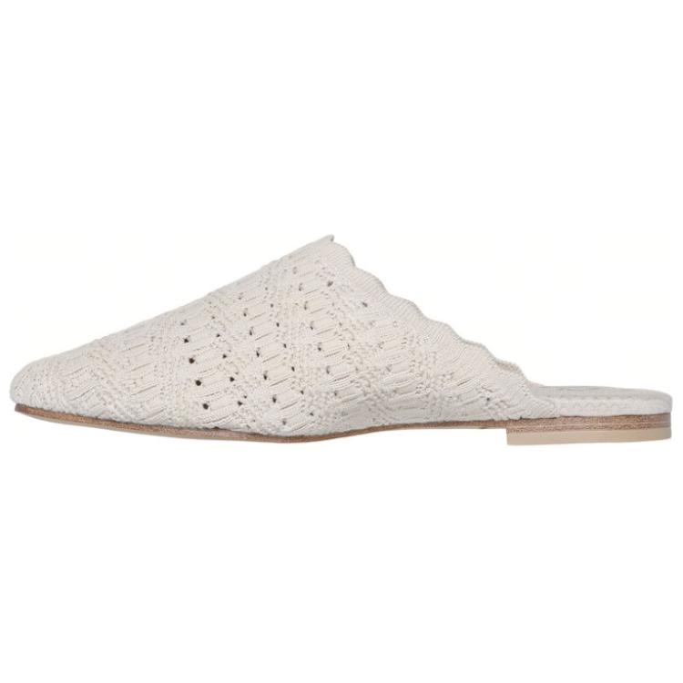 Skechers CLEO SNIP Closed Toe Slippers Women's Natural