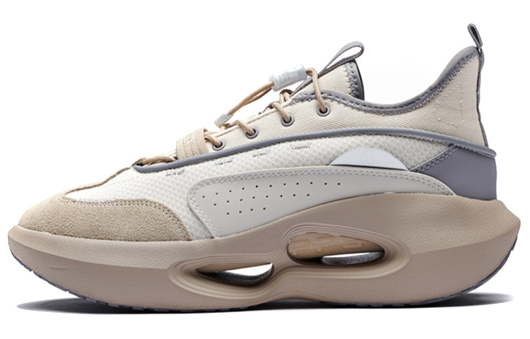361° HOURGLASS Time Woven Slip Resistant, Abrasion Resistant, Lightweight Low Top Basketball Shoes Men's Wheat Brown