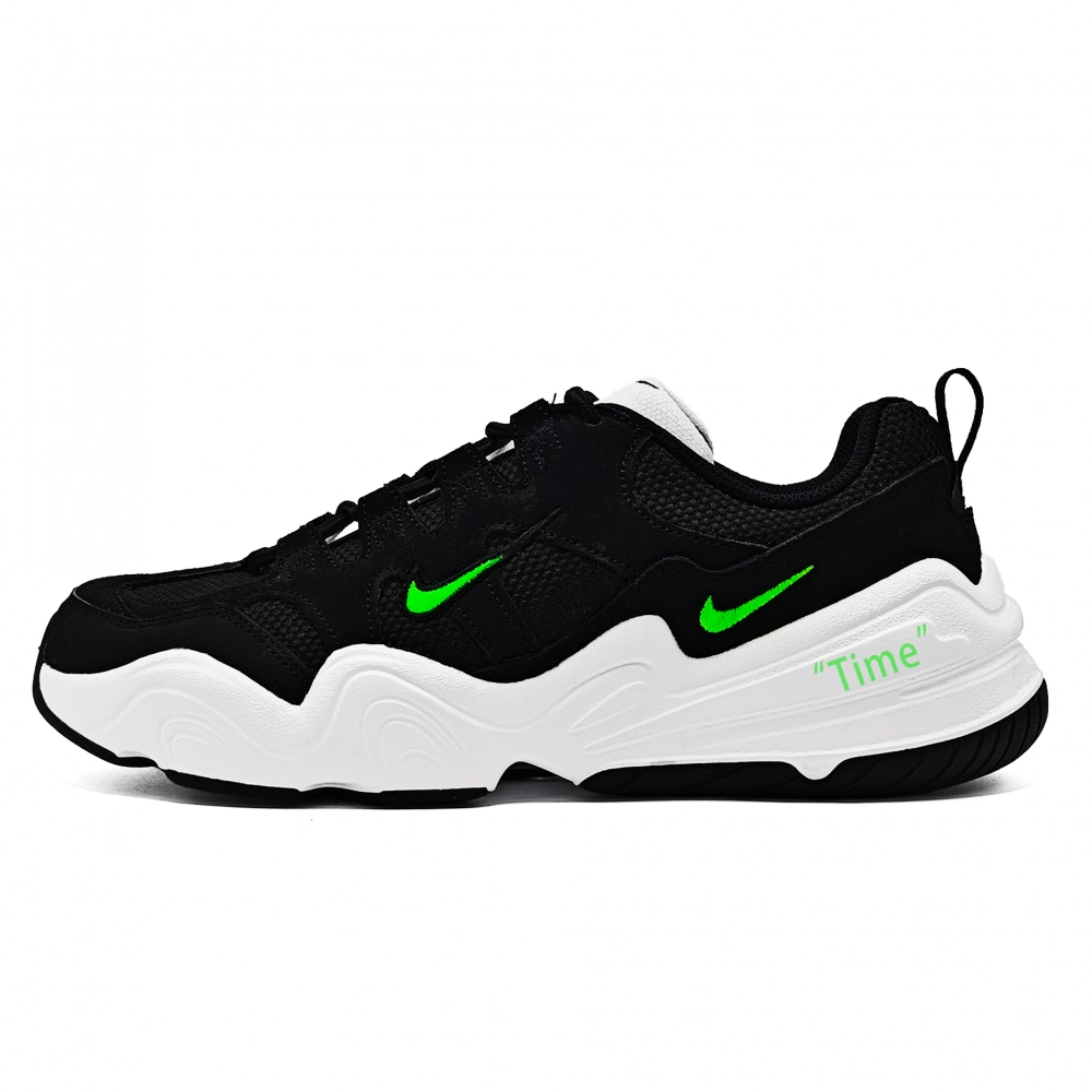Nike Tech Hera Green Shadow Breathable And Lightweight Low top Casual Shoes Unisex Black Green