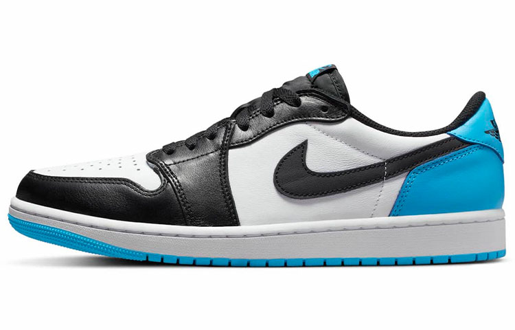 JORDAN 1 Retro Low Og Black Dark Powder Blue