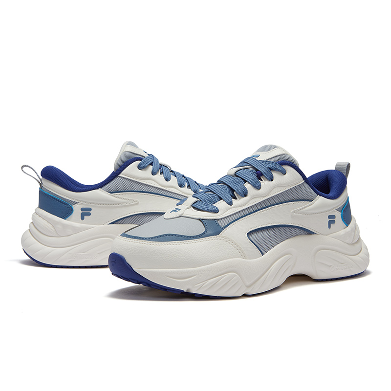 FILA FUSION Conch Dx Conch Shoes Slip Resistant Low Top Casual Shoes Men's Snow Sky Blue