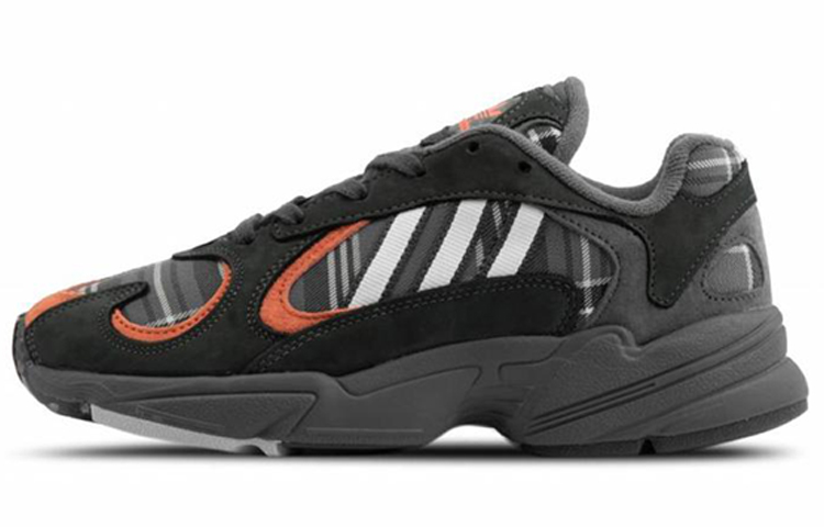 Adidas Originals Yung 1 Orange Plaid