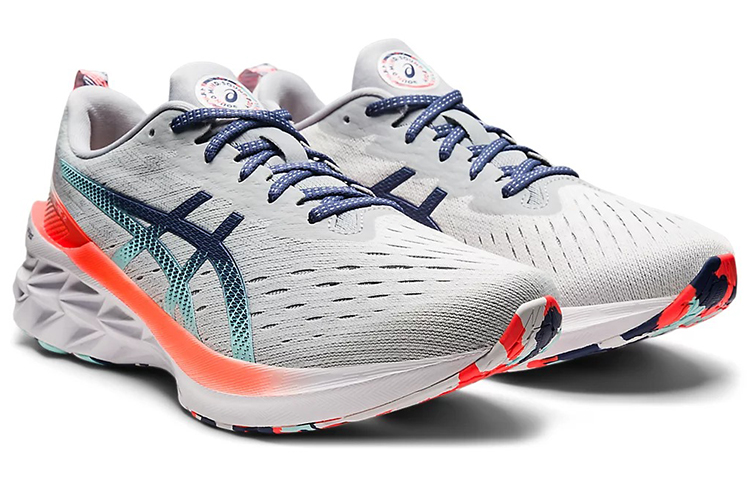 Asics Novablast 2 Glacier Grey Thunder Blue
