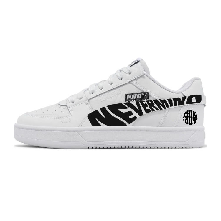 PUMA Caven 2.0 Cushioned Wear-Resistant Breathable Low-Top Casual Shoes Unisex White