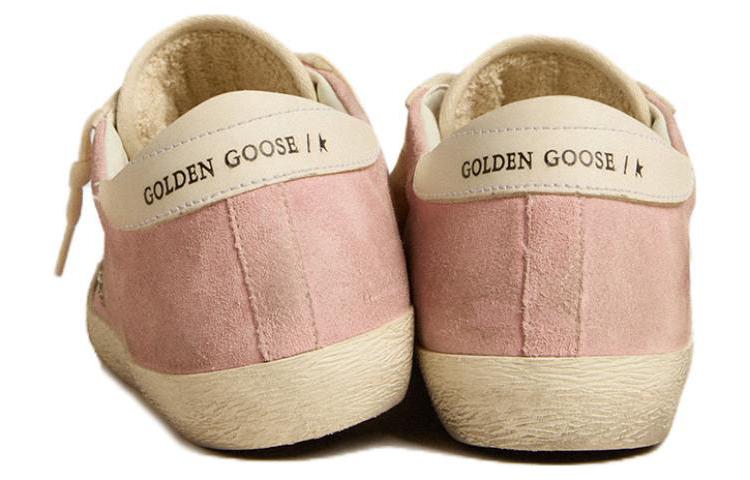 Golden Goose Super Star Low Top Skateboard Shoes Women's Pink