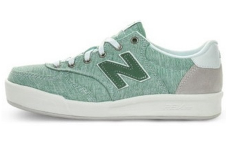 New Balance Unisex 300 Series Canvas Low Top Running Shoes Green/Grey