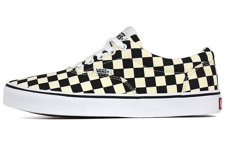 Vans Doheny Lace Up Checkboard 'Black Yellow'