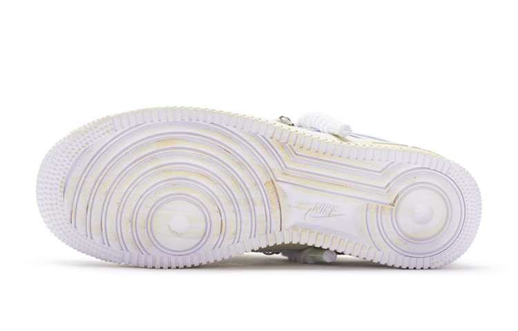 Nike Air Force 1 Anti Slip Wear Resistant Low Top Skateboard Shoes Women's Beige White Brown купить в интернет-магазине Yoocart с быстрой доставкой по России.