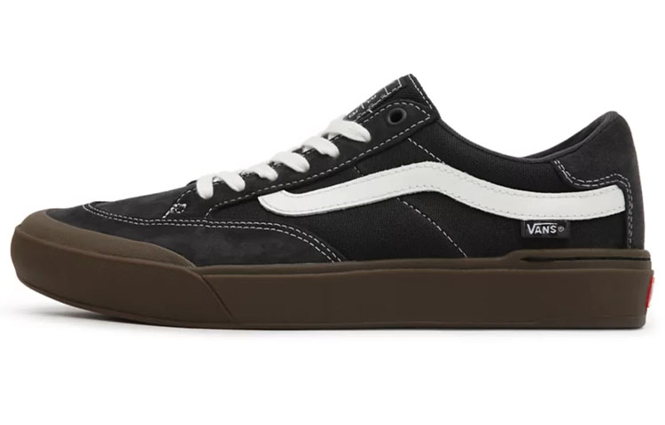 Vans Berle Low Tops Casual Skateboarding Shoes Unisex Black Brown