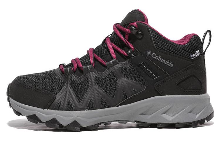 Columbia Wear-Resistant Slip-Resistant Mid-Top Outdoor Shoes Women's Black