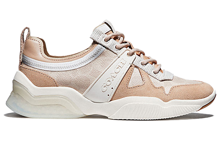 COACH CitySole Low Top Athletic Shoes Women's Orange Pink
