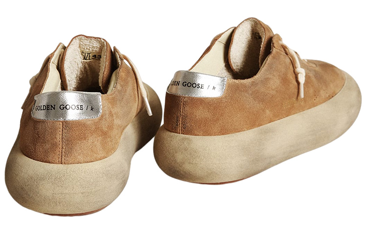 Golden Goose Space-Star Stylish Skateboarding Shoes Men's Brown Vintage Version купить в интернет-магазине Yoocart с быстрой доставкой по России.