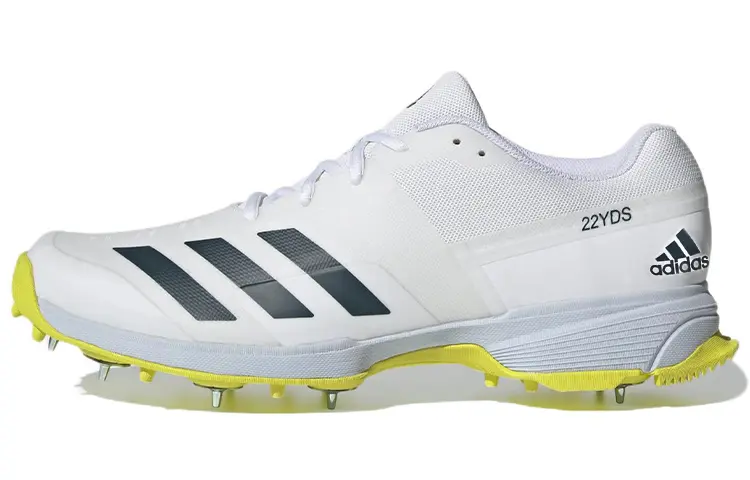 Adidas 22YDS Abrasion Resistant Low Top Training Shoes Men's White Yellow