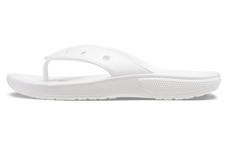Crocs Classic Crocs Flip Casual Flip Flops Unisex White