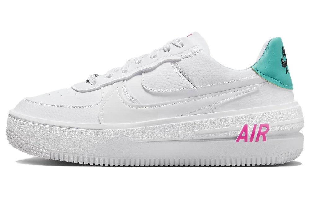 Nike Air Force 1 PLT.AF.ORM White Jade Pink Women's