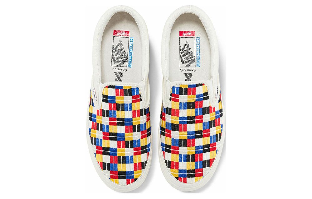 Vans Classic Slip On Vlt Lx X Casestudy 'Multi Cherkered'