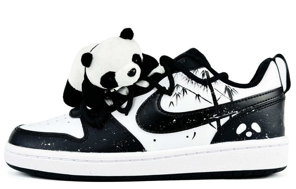 Nike Court Borough Skateboard Shoes Women's Low-Top White