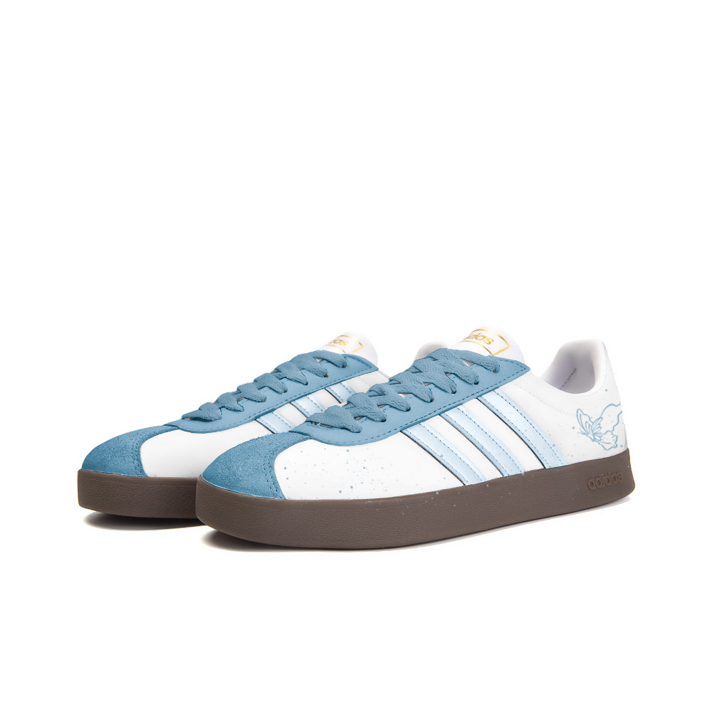 Adidas Neo VL Court 2.0 Blank Emotional Poetry Doodle Anti Slip Wear Resistant Low Top Skateboard Shoes Unisex Blue купить в интернет-магазине Yoocart с быстрой доставкой по России.