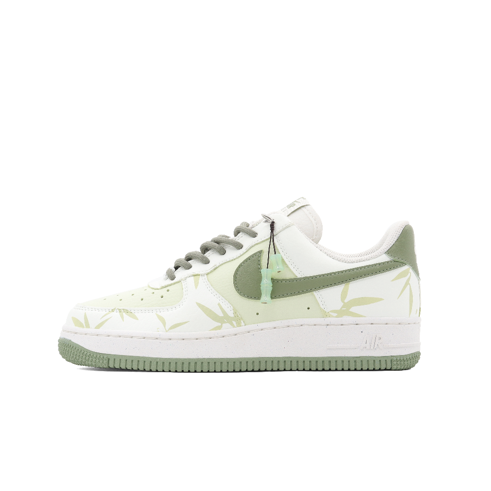 Nike Air Force 1 Low Cushioning Low-Top Skateboard Shoes Women's Light Green