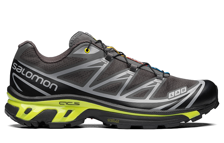 SALOMON XT 6 'Brown Neon Green'