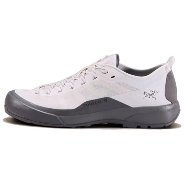 Arcteryx Konseal Lt Low Top Hiking Shoes Unisex White Gray