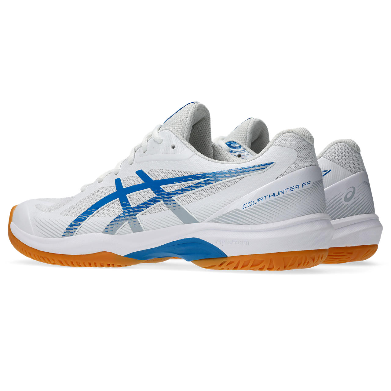 Asics COURT HUNTER FF Breathable Badminton Shoes Men's White Blue купить в интернет-магазине Yoocart с быстрой доставкой по России.