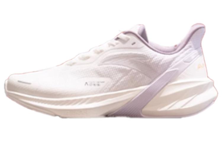 Anta DuCi4 Anti-Slip Wear-Resistant Low-Top Running Shoes Women's White Purple