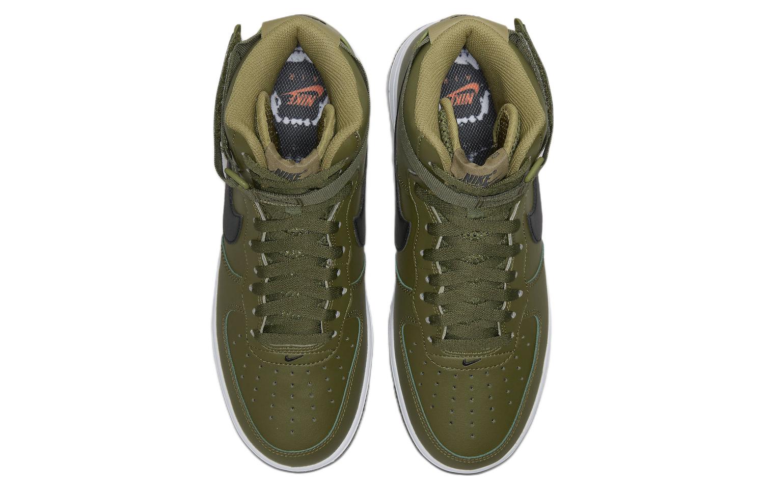 Nike Air Force 1 High '07 LV8 Hoops Pack Rough Green купить в интернет-магазине Yoocart с быстрой доставкой по России.