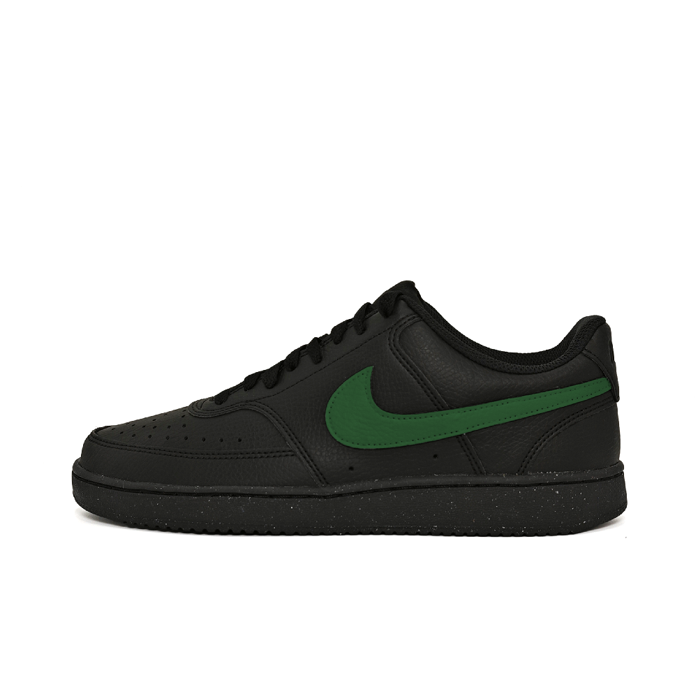 Nike Court Vision Low Anti-Slip And Wear-Resistant Lightweight Low-Top Skateboard Shoes Unisex Black Green
