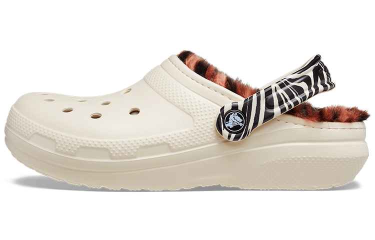 Crocs Classic Lined Animal Remix Clog 'Black'