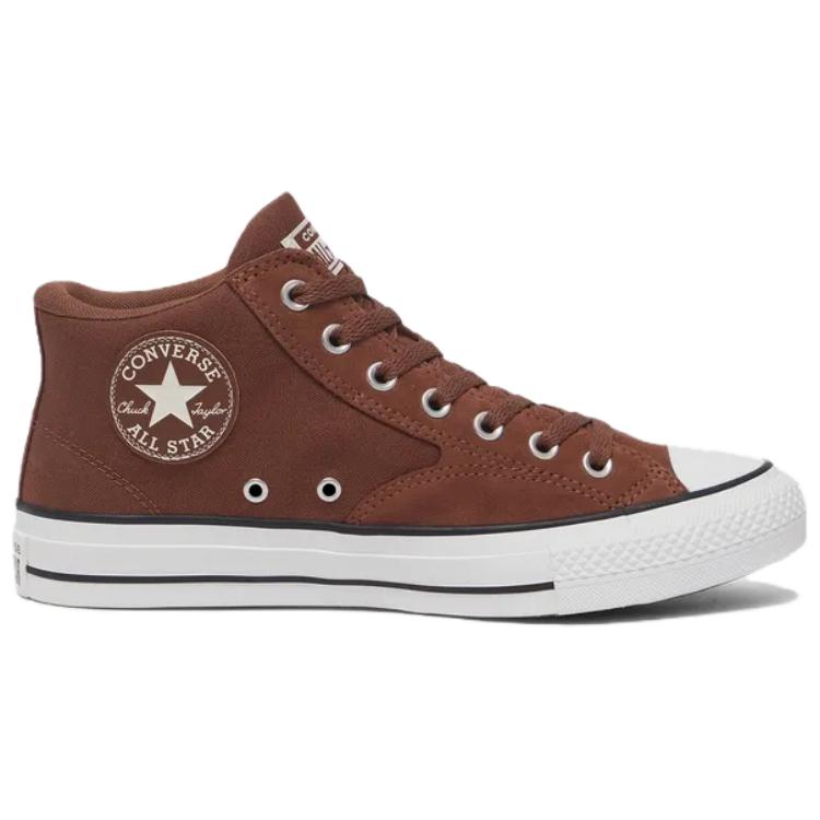 Converse All Star Anti-Slip Wear-Resistant Mid-Top Canvas Shoes Unisex Brown