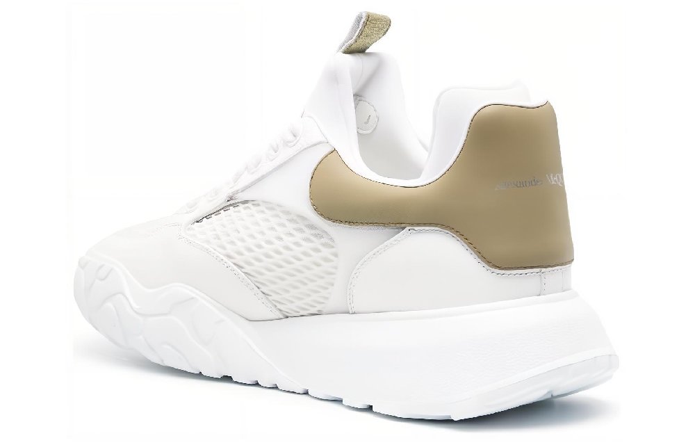 Alexander McQueen Panelled Chunky Lace Up Sneakers