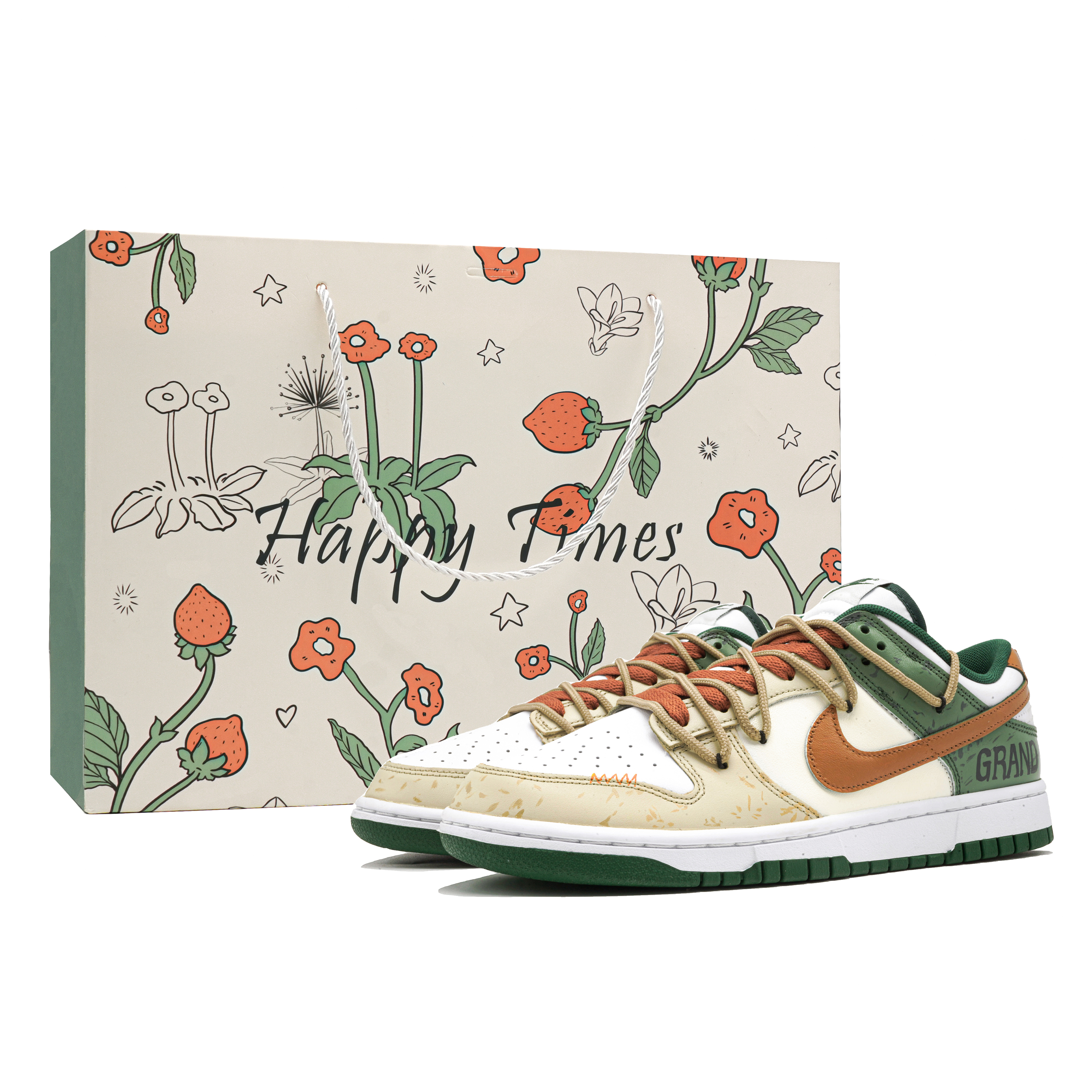 Nike Dunk Gab Box Low top Skateboard Shoes Unisex Green White