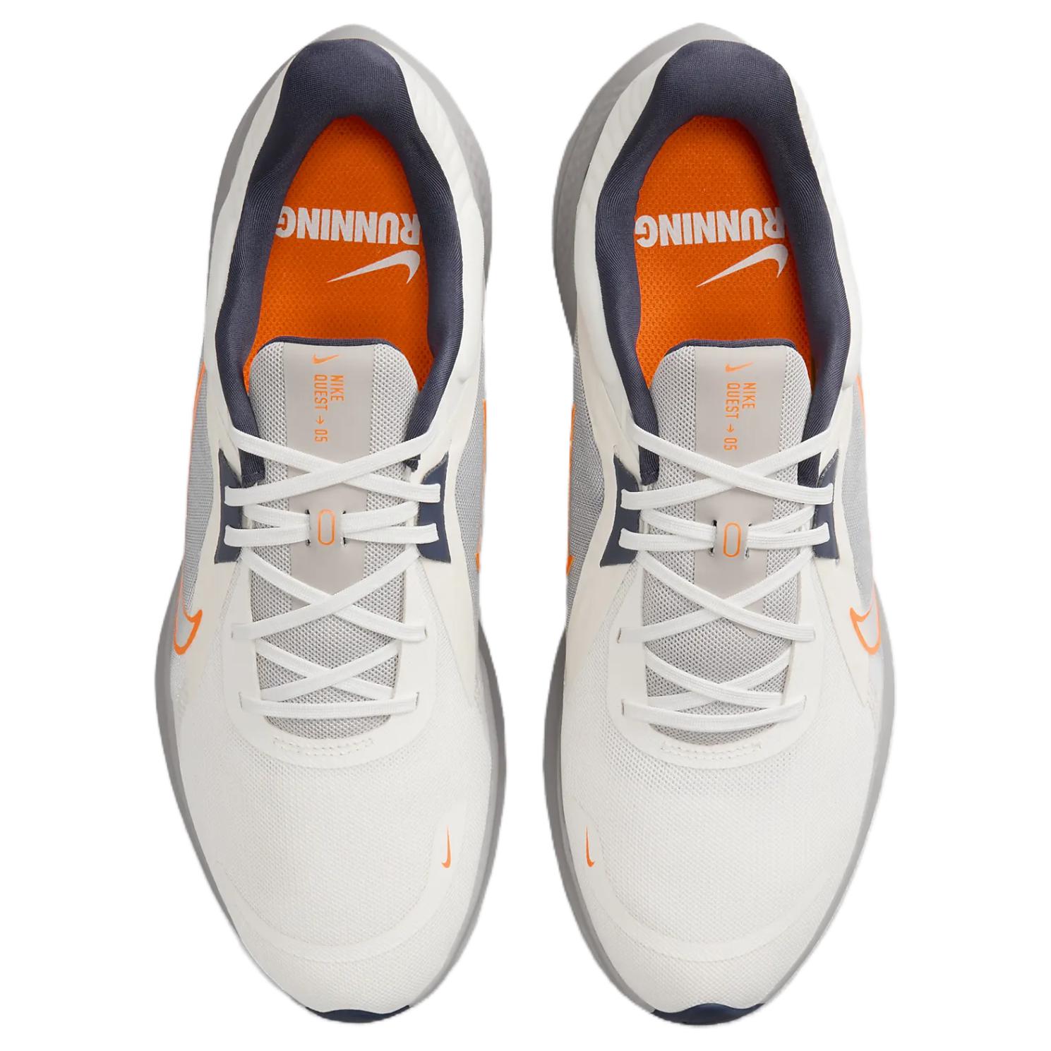 Nike Quest 5 Sail Thunder Blue Light Iron Ore Total Orange купить в интернет-магазине Yoocart с быстрой доставкой по России.