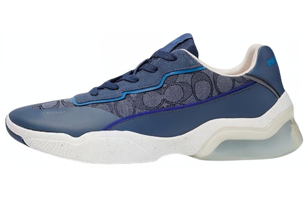 COACH CitySole Low Top Casual Shoes Men's Blue