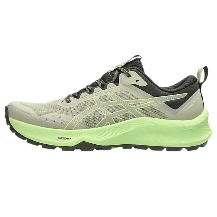Asics TRABUCO TERRA 3 Abrasion Resistant Low Top Trail Running Shoes Men's Green