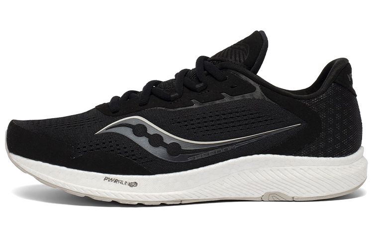 Saucony Freedom 4 Cushioning Wear-Resistant Breathable Supportive Low-Top Casual Running Shoes Men's Black