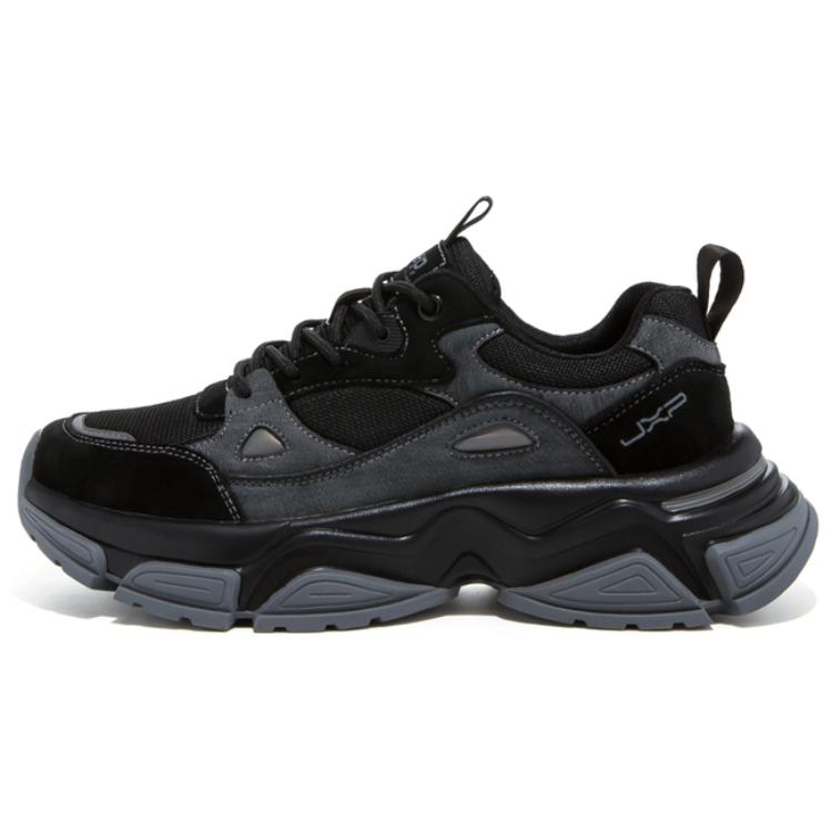 Jeep Cushioning Wear-Resistant Chunky Sneakers Men Black