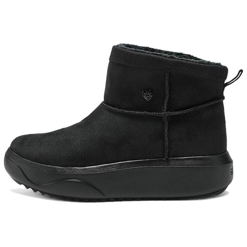 Skechers Bob's Warm Slip-Resistant Short Snow Boots Women's Black