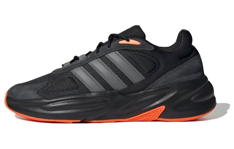 Adidas Ozelle Cloudfoam Lifestyle Running Shoes 'Black Orange'