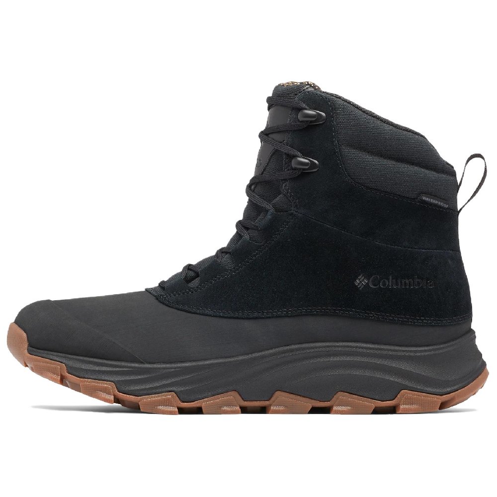 Columbia Slip-Resistant Water-Resistant High-Top Hiking Shoes Men's Black