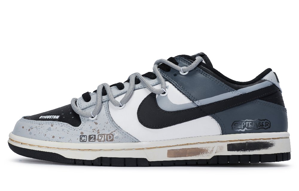 Nike Dunk 811 Manufacture Blue Open Country Low-Top Skateboard Shoes Men's Blue Gray White Black