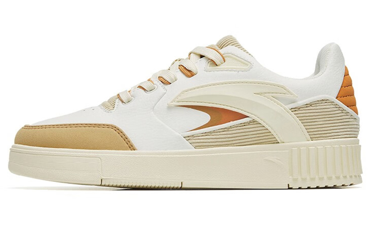 Anta 982 Low-Top Skateboard Shoes Women's White Brown