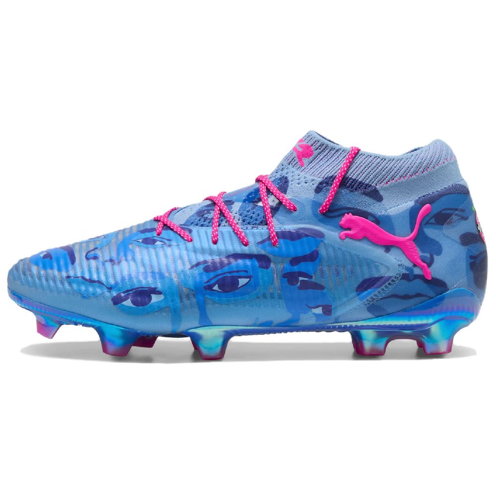PUMA Future 8 Ultimate FG Firm Ground Abrasion Resistant Soccer Shoes Unisex Blue