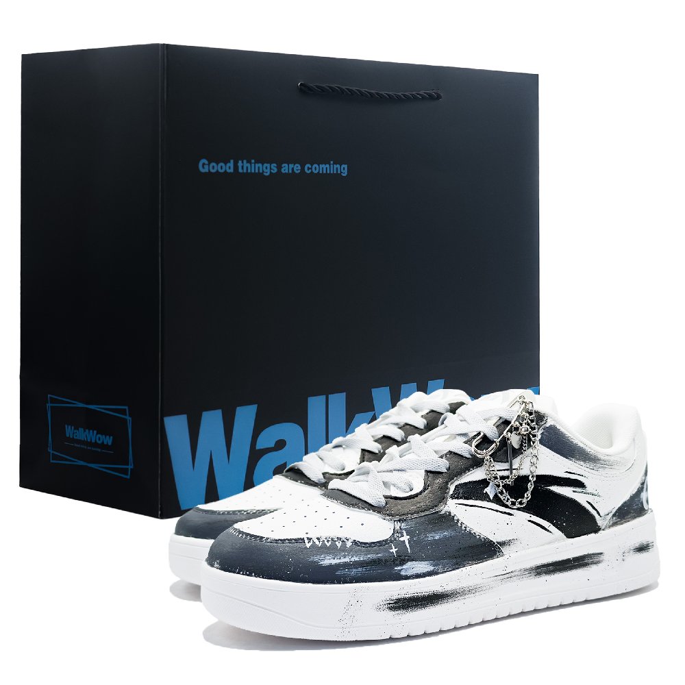 Anta Relaxed Slip Resistant, Abrasion Resistant, Lightweight Low top Skateboard Shoes Women's White