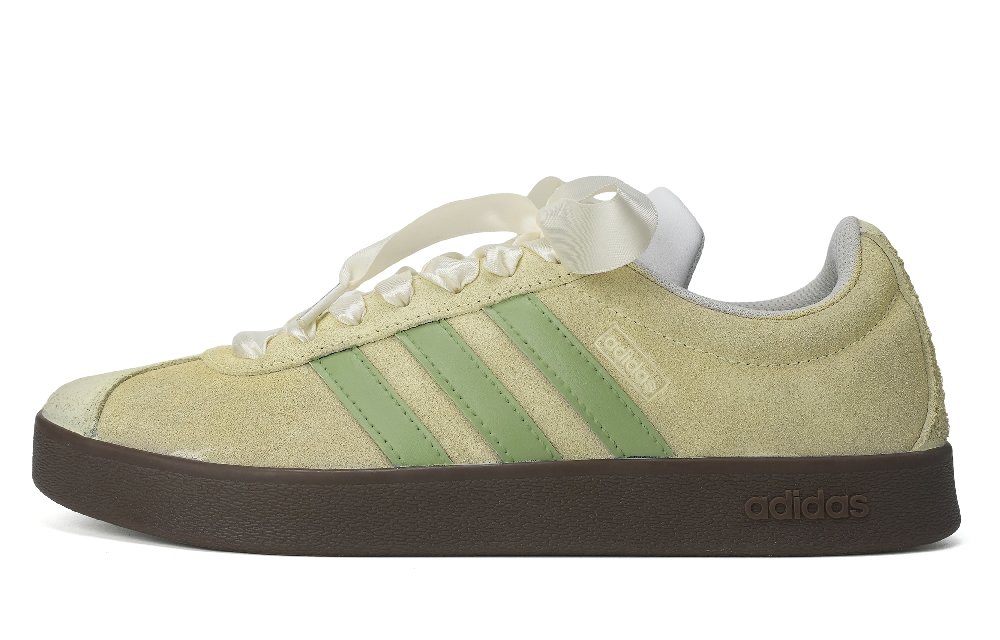 Adidas Neo VL Court 2.0 Skateboard Shoes Unisex Low-Top Yellow/Green/Brown